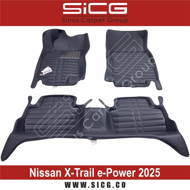 کفپوش سه بعدی و پنج بعدی نیسان ایکس تریل e-Power 2025 (برقی)