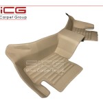 کفپوش ردیف عقب بنز سری E - کرم