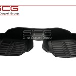 کفپوش ردیف عقب ام جی 550 - مشکی