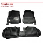 کفپوش سه بعدی ام جی 550 - مشکی