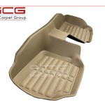 کفپوش ردیف عقب ام جی 550 - کرم