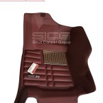 کفپوش راننده تویوتا هایلوکس- زرشکی